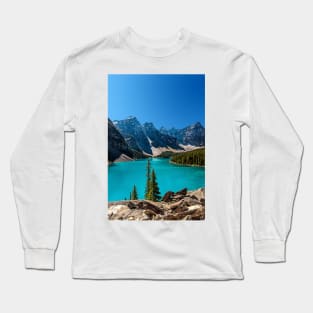 The Beauty of Moraine Lake Long Sleeve T-Shirt